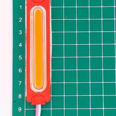 Lampu led lensa 9 titik panjang super terang 12V merah