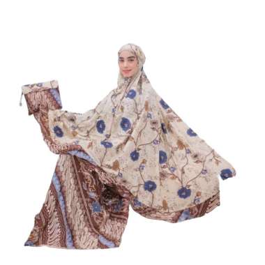 Mukena Rayon Batik Mukena Dewasa Adem Free Tas Mukena Cantik Murah kode a