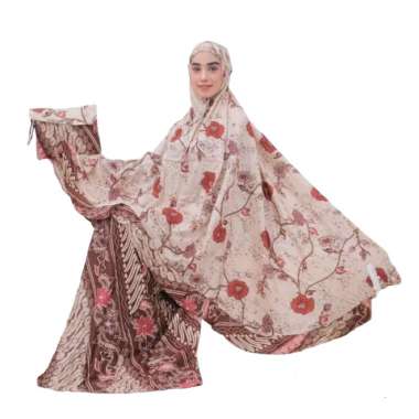 Mukena Rayon Batik Mukena Dewasa Adem Free Tas Mukena Cantik Murah kode e