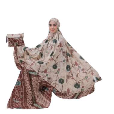 Mukena Rayon Batik Mukena Dewasa Adem Free Tas Mukena Cantik Murah kode d