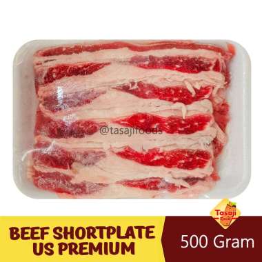 Shortplate US Premium Daging Slice 500gr