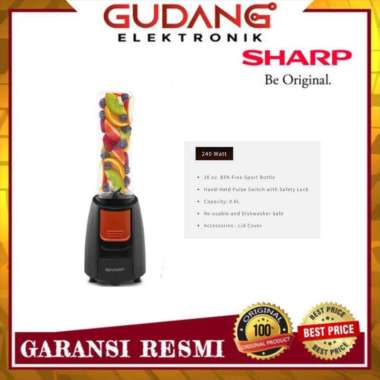 BLENDER MINI SHARP EM-P01-BK PERSONAL BLENDER SHARP EM P01 BK