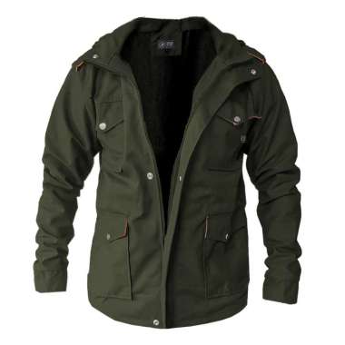 VERISH Jaket Parka Pria Suede / Jaket Parka Suede Premium / Jaket Parka Pria Big Size M - 3XL VG PAR