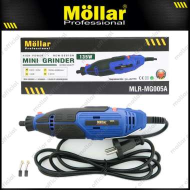 MOLLAR MG005A Mini Die Grinder Bor Tangan Gerinda Botol Tuner Listrik