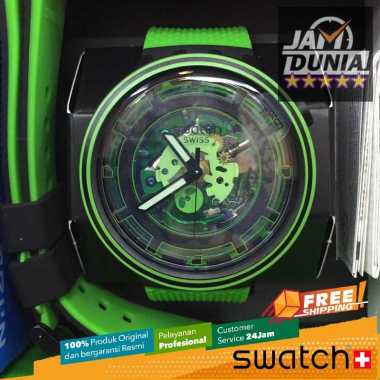 JAM TANGAN SWATCH - JAM SWATCH ORIGINAL SB01B125 SWATCH SB01B 125 COME IN PEACE JAM TANGAN PRIA JAM
