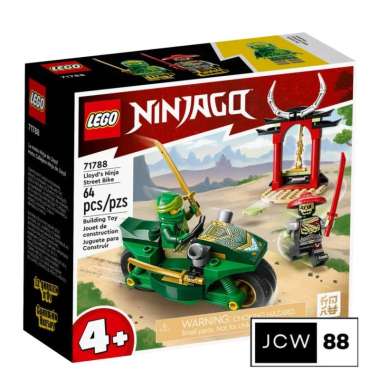 Lego 71788 Ninjago Lloyd's Ninja Street Bike Mainan Anak Ninjago multi