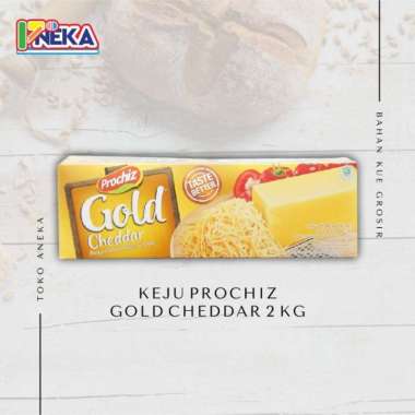Promo Harga Prochiz Gold Cheddar 2000 gr - Blibli