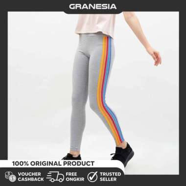 Forever 21 Rainbow Stripe Legging FL21030|Celana Yoga Fitness Wanita XS