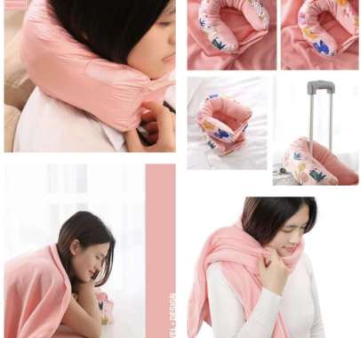 Scarf bantal travel discount