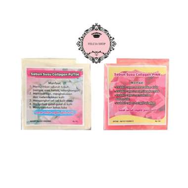 Sabun Susu Collagen Pemutih Wajah & Tubuh Pink