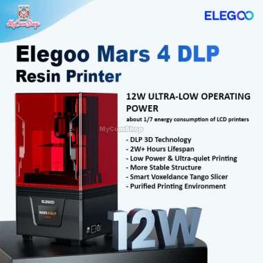 ELEGOO MARS 4 DLP RESIN 3D PRINTER 12W PURIFIED PRINTING ENVIRONMENT