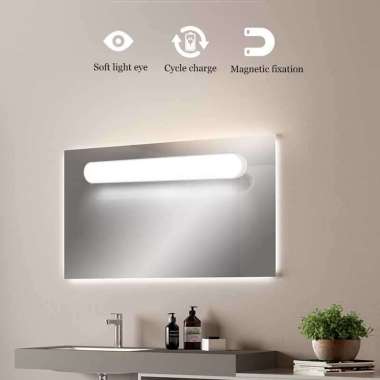 Lampu Tempel Makeup Belajar LED Magnetic Night Light Multifungsi
