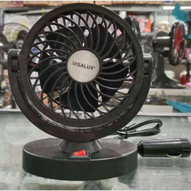 Visalux Kipas Angin Mobil DC Fan 4" FE-15 / Kipas Mobil 12V dc Fiore Dc Fan 4 Inch
