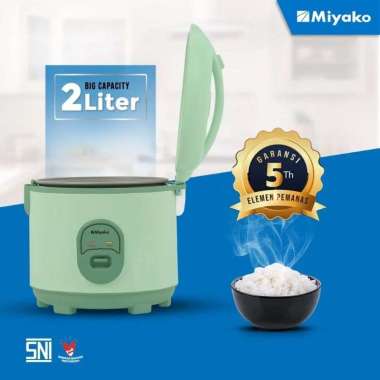 Rice cooker Miyako 2L anti lengket MCM-559 SBC / Magic com Miyako 2liter mcm559sbc