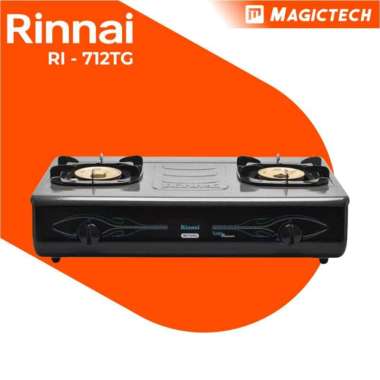 KOMPOR GAS RINNAI 2 TUNGKU RI-712TG / RI712TG