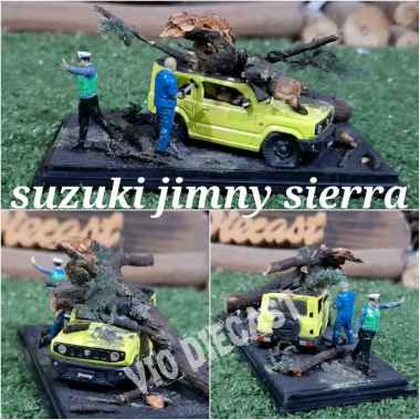Diecast Miniatur Suzuki Jimny Sierra skala 1:64