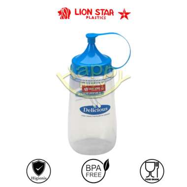 LION STAR BOTOL KECAP | BOTOL SAUS | BOTOL MAYONISE | BOTOL CUKA 475ML BIRU