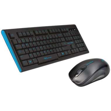 Alcatroz Xplorer Air 1000 Wireless Keyboard Mouse Combo biru