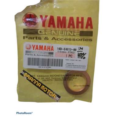 GASKET KNALPOT MIO J GT X RIDE ORI YAMAHA 14D E4613 00