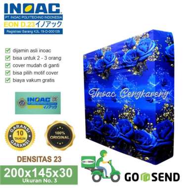 Kasur Busa Inoac EON D23 No. 3 Ukuran 200x145x30 cm Tebal 30 cm Kasur Busa Inoac D 23 Original Murah