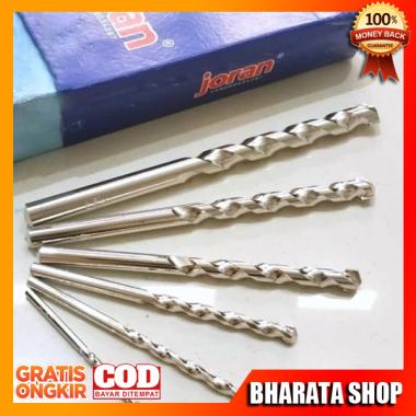 MATA BOR BAJA BETON JORAN ORI IMPORT TERBARU 2022 BHARATA SHOP Mata Bor Beton 4 MM Joran