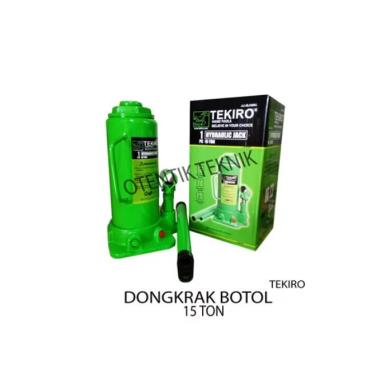 TEKIRO DONGKRAK BOTOL 15 TON - HYDRAULIC JACK 15 T - DONGKRAK MOBIL