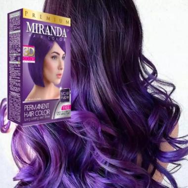 Miranda Hair Color 30ml Pewarna Rambut Semir Miranda MC-19 Purple