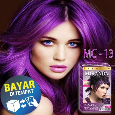 Miranda Hair Color 30ml Pewarna Rambut Semir Miranda MC-13 Rose Purple