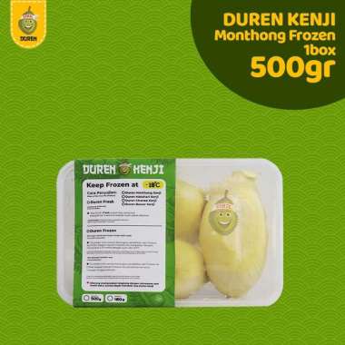 Durian Montong 500gr Frozen Manis Legit KENJI | Duren Fresh / Frozen | Durian Kupas