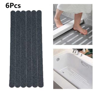 Stiker Lantai Kamar Mandi Anti Licin Isi 6 Pcs - Karpet Stiker Mini Tempel Lantai Keramik Anti Slip 