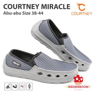 Sepatu Ardiles Courtney MIRACLE ABU - Fashion Casual Pria 38