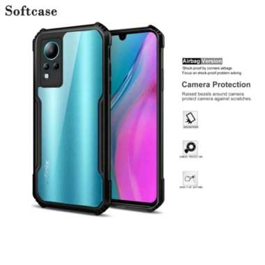 Promo Case Transparan Infinix Note 11 / Note 11 NFC Softcase Clear Back Cover Infinix Note 11 Hitam