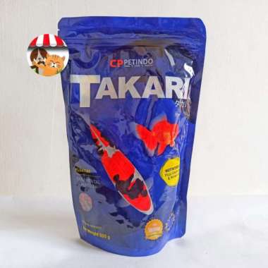 Takari Pakan Pelet Makanan Ikan 500gr - Makanan Ikan Koki Koi Ryukin 5mm