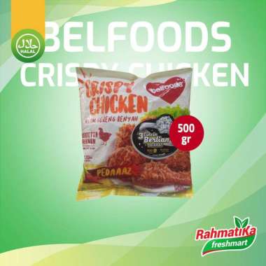 Promo Harga Belfoods Crispy Chicken Pedaaaz 500 gr - Blibli