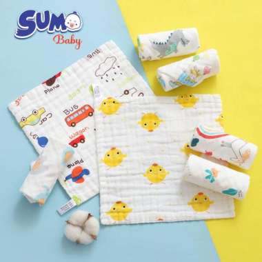 Sapu Tangan Bayi Handuk Waslap Anak Bayi Katun Cotton Premium Lembut Random Girl