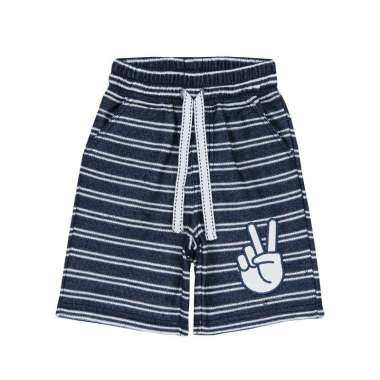 TORIO Short Pant Navy Stripe - Celana Anak - Celana Anak Laki-laki 4-5 tahun