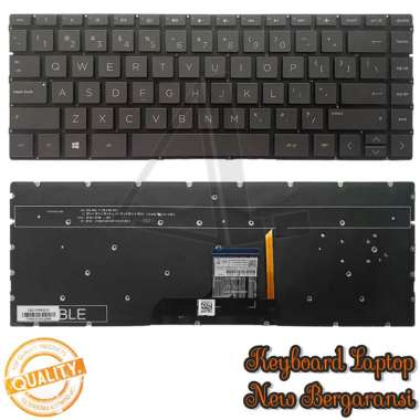 Laptop Keyboard Spectre X360 13-AC HP 13-AC000 13-AC033DX Keyboard NEW BERGARANSI BLACK Backlight