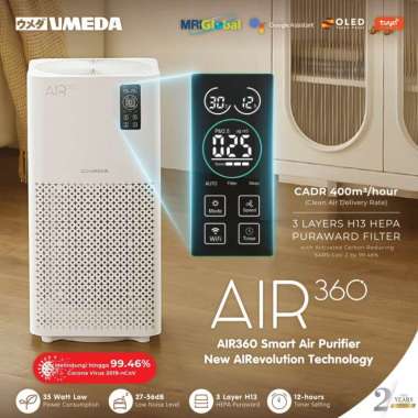 UMEDA Air Purifier PuraWard - AIR360 AIR 360 / AIR-360 GARANSI RESMI