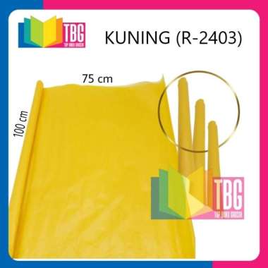 3 GULUNG (15 LEMBAR) KERTAS MINYAK 75X100 NON MERK / KERTAS SAGON KUNING R-2403