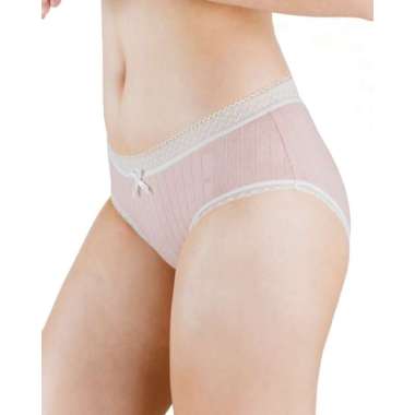 PANTY Celana Dalam Wanita Low Waist Renda Pink L