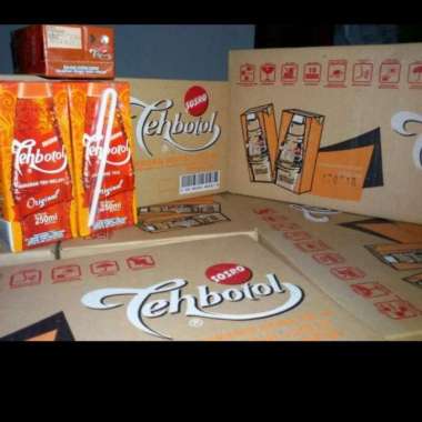 TEH BOTOL KOTAK SOSRO 250ML khusus gojek original