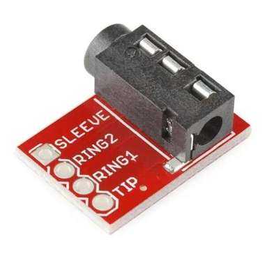 TRRS 3.5mm Jack Breakout Headphone Video MP3 Sensor Jack Prof. Modul