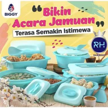 Prasmanan Aquamarine set/Prasmanan Serving Biggy set