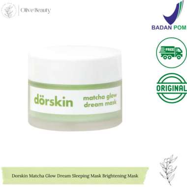 Dorskin Matcha Glow Dream Sleeping Mask Brightening Mask