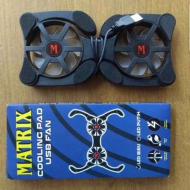 Cooling Fan Laptop / Matrix Cooling Pad Usb Fan Laptop / Receiver ORIGINAL