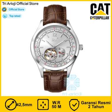 Caterpillar CAT EA.148.35.232 - Jam Tangan Pria - Automatic Leather