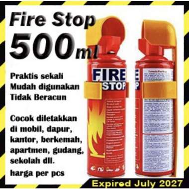 FIRE STOP EXTINGUISHER APAR MINI SPRAY RACUN ALAT PEMADAM API KEBAKARAN RINGAN PORTABLE MOBIL