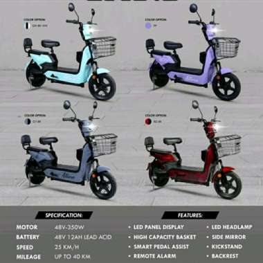 Sepeda Listrik Genio Attura Electric Bike by United E Bike