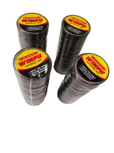 Isolasi Kabel Listrik isi 1 pcs / Electrical Tape Mini / Selotip Murah Meriah 1 Roll