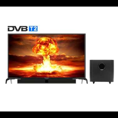 POLYTRON PLD-43BV1558 + SWF-0250 LED 43 DIGITAL + USB MOVIE + SOUNDBARWOOFER GARANSI 5 TAHUN (NEW) (